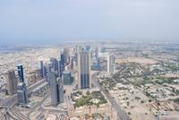 Blick vom Burj Khalifa