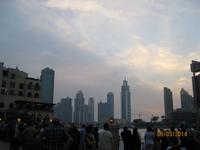 Zu Besuch bei den Wasserspielen in der Dubai Mall