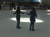 Eisbahn in der Dubai Mall