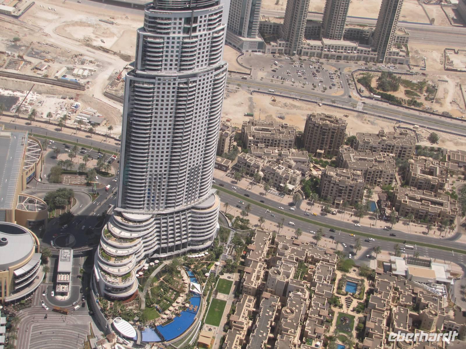 neues Dubai - Blick vom Burj Khalifa