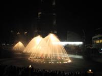 Wasserspiele am Burj Khalifa