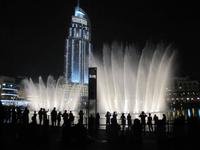 Wasserspiele am Burj Khalifa