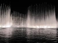 Wasserspiele am Burj Khalifa