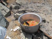 Ostküste der Emirate - Pakistanis beim kochen