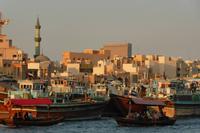 am letzten Tag am Creek in Dubai