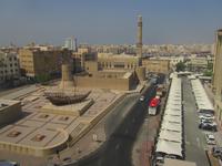 Blick vom Hotel auf das Dubai Museum