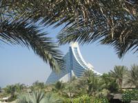 Blick auf das Jumeirah Beach Hotel