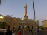 Moschee gegenüber unserem Hotel