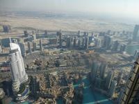 Blick vom Burj Khalifa