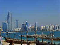 Skyline auf Abu Dhabi