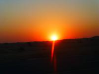 wunderbarer Sonnenuntergang