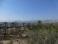 Blick auf einen Friedhof