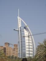 Blick auf den Burj al Arab vom Madinat Souk (2)