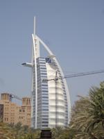 Blick auf den Burj al Arab vom Madinat Souk (3)