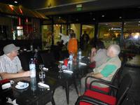 Abendessen in den Rolex-Twin-Towers