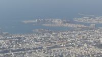 Ausblick vom Burj Khalifa Richtung La Mer