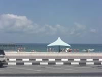 Badegäste in Ajman