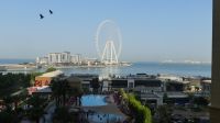 Blick vom Hotel