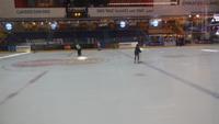Eislaufbahn in der Mall