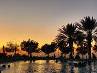 Sonnenuntergang vom Jebel Hafeet