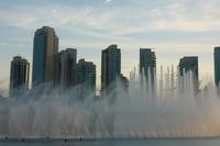 Wasserspiele am Burj Khalifa