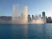 Wasserspiele am Burj Khalifa