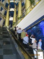 Zum Mittagessen im Burj al Arab