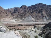 auf dem Weg nach Fujairah durchs Hajar Gebirge