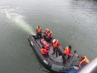 ausbooten mit Zodiac