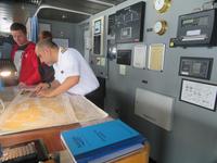 auf der Brücke der Stella Australis