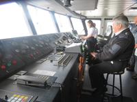 auf der Brücke der Stella Australis