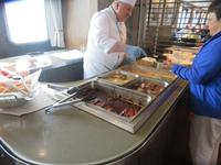 Mittagsbuffet auf der Stella Australis