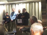 Abschiedsworte des Kapitäns