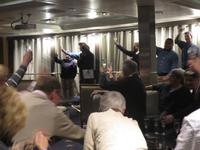 Abschiedsworte des Kapitäns