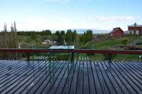 El Calafate - der Blick von unserem Hotelbalkon
