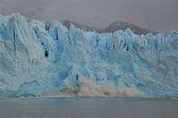 Kalben des Gletschers