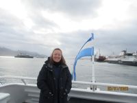 Reisebegleiterin Sylvia in Ushuaia