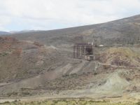 Fahrt mit den Zug in den Wolken