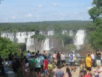 Iguazu-Wasserfälle - brasilianische  Seite