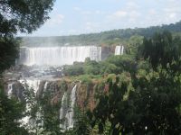 Iguazu-Wasserfälle - brasilianische  Seite