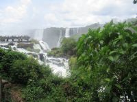 Iguazu-Wasserfälle - brasilianische  Seite