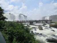 Iguazu-Wasserfälle - brasilianische  Seite