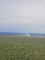 Die Teufelsschlucht vom Flieger aus