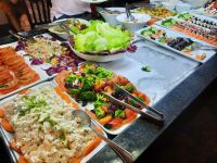 Spießbratenessen in Rio de Janeiro