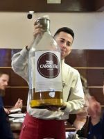 Spießbratenessen in Rio de Janeiro