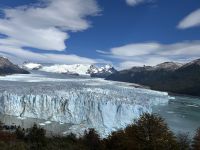 die Gletscherzunge in voller Größe