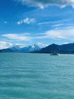 türkisblau leuchtet der Lago Argentino