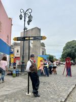 hier in La Boca entstand der Tango