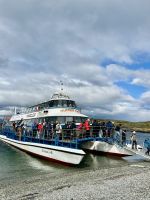 mit dem Schiff Rundfahrt im Beaglekanal