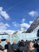 dafür der Spegazzinigletscher wieder ganz nah